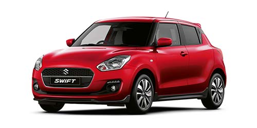 Suzuki Swift Attitude - Available In Fervent Red